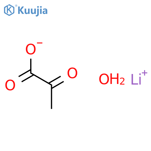 Lithium Pyruvate Monohydrate structure