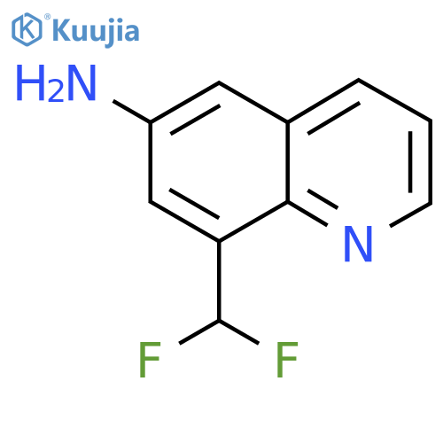8-(Difluoromethyl)quinolin-6-amine structure