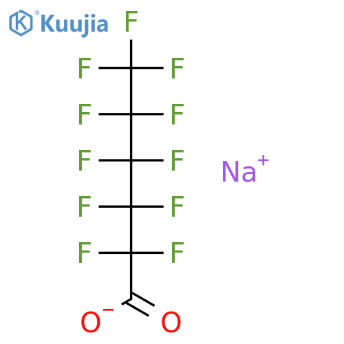 Sodium 2,2,3,3,4,4,5,5,6,6,6-undecafluorohexanoate structure