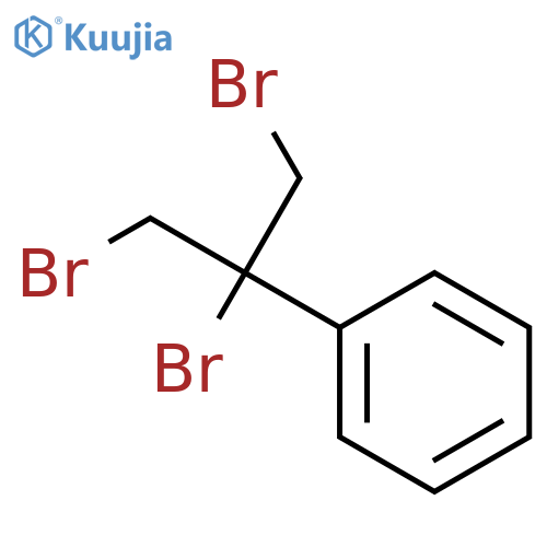 Benzene, [1,2-dibromo-1-(bromomethyl)ethyl]- structure