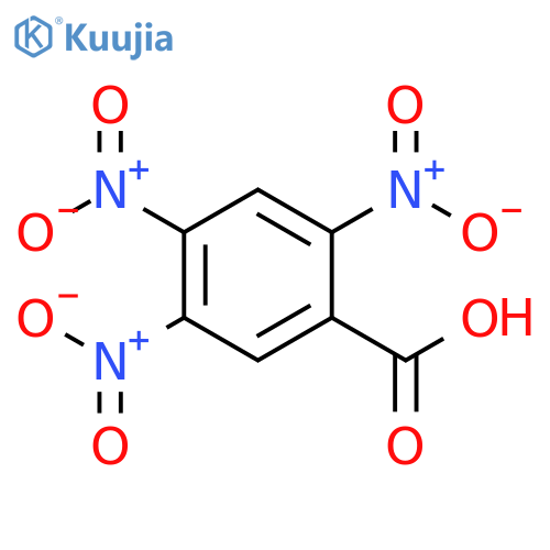 Benzoic acid, 2,4,5-trinitro- structure