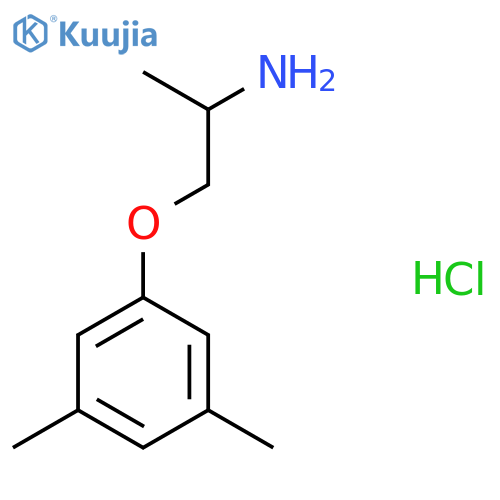 1-(3,5-Dimethylphenoxy)propan-2-amine hydrochloride structure