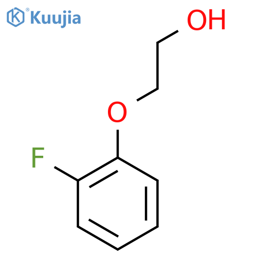 2-(2-Fluorophenoxy)ethanol structure