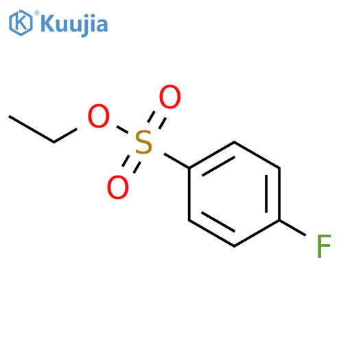 Benzenesulfonic acid, 4-fluoro-, ethyl ester structure