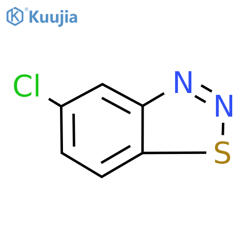5-Chloro-1,2,3-benzothiadiazole structure