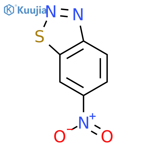 1,2,3-Benzothiadiazole,6-nitro- structure