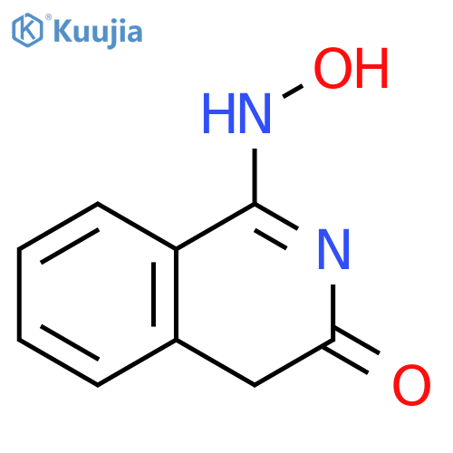 1-(hydroxyamino)-3(4H)-Isoquinolinone structure
