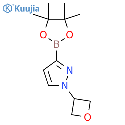 1-(Oxetan-3-yl)-3-(4,4,5,5-tetramethyl-1,3,2-dioxaborolan-2-yl)-1H-pyrazole structure