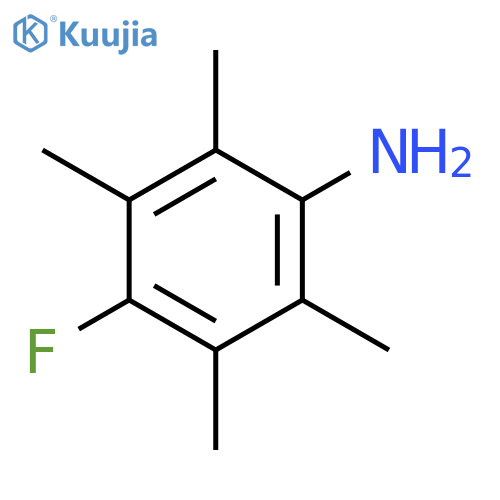 BENZENAMINE, 4-FLUORO-2,3,5,6-TETRAMETHYL- structure