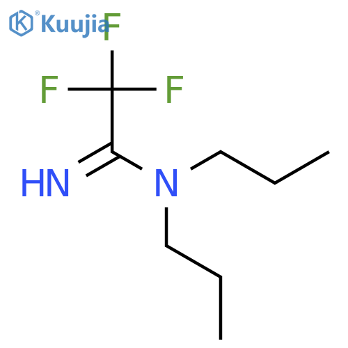 2,2,2-Trifluoro-N,N-dipropylacetimidamide structure
