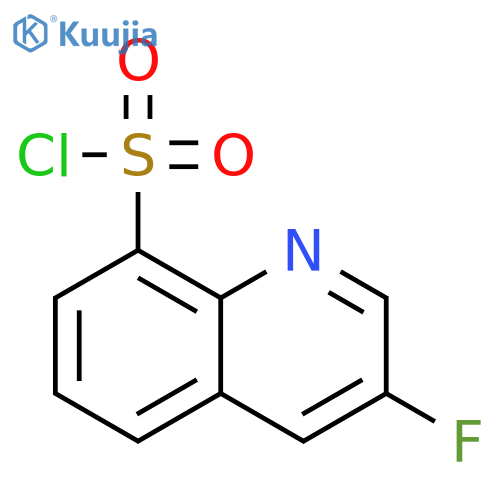 3-Fluoro-8-Quinolinesulfonyl Chloride structure
