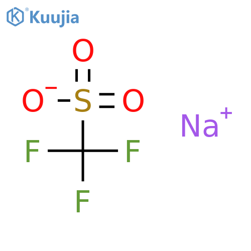 Trifluoromethanesulfonic acid sodium structure