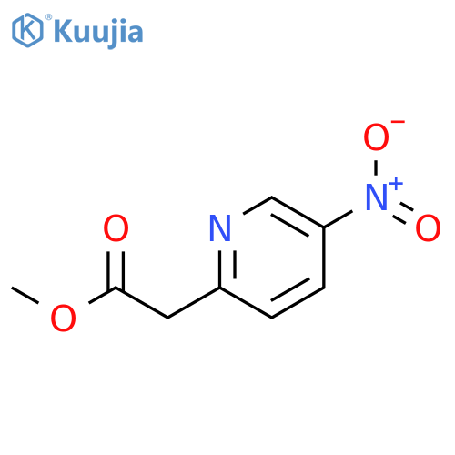 Methyl 2-(5-nitropyridin-2-YL)acetate structure