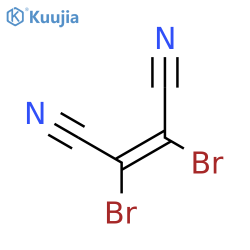 2-Butenedinitrile,2,3-dibromo-, (2E)- structure