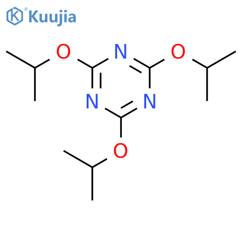 1,3,5-Triazine,2,4,6-tris(1-methylethoxy)- structure