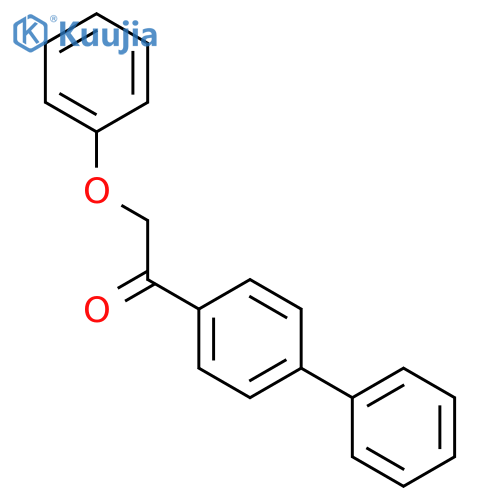 Ethanone, 1-[1,1'-biphenyl]-4-yl-2-phenoxy- structure