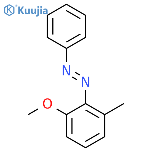 Diazene,1-(2-methoxy-6-methylphenyl)-2-phenyl- structure