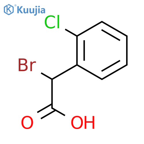 2-Bromo-2-(2-chlorophenyl)acetic Acid structure