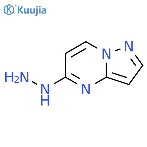 PYRAZOLO1,5-APYRIMIDIN-5-YLHYDRAZINE structure