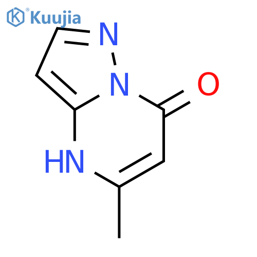 5-methyl-4H,7H-pyrazolo[1,5-a]pyrimidin-7-one structure