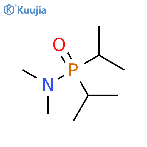 Phosphinic amide, N,N-dimethyl-P,P-bis(1-methylethyl)- structure
