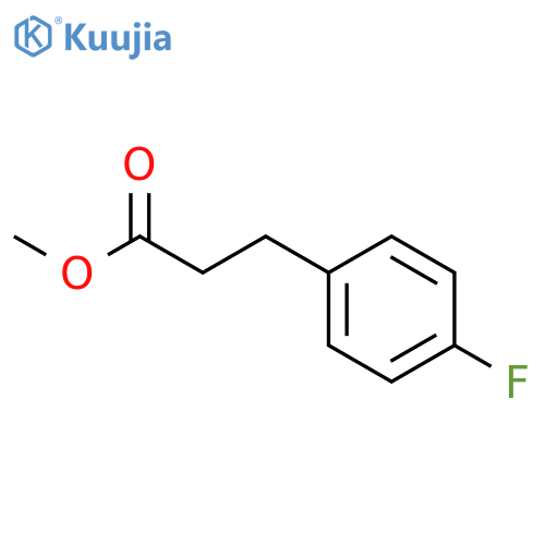 Methyl 3-(4-fluorophenyl)propanoate structure