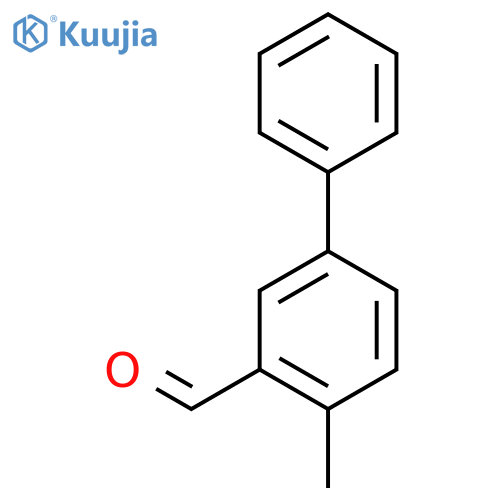 2-Methyl-5-phenylbenzaldehyde structure