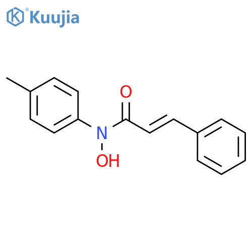 2-Propenamide, N-hydroxy-N-(4-methylphenyl)-3-phenyl- structure