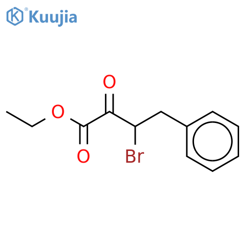 ethyl 3-bromo-2-oxo-4-phenylbutanoate structure