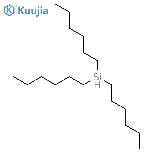 Trihexylsilane structure