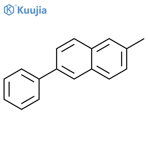 2-Methyl-6-phenylnaphthalene structure