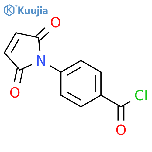 Benzoyl chloride, 4-(2,5-dihydro-2,5-dioxo-1H-pyrrol-1-yl)- structure