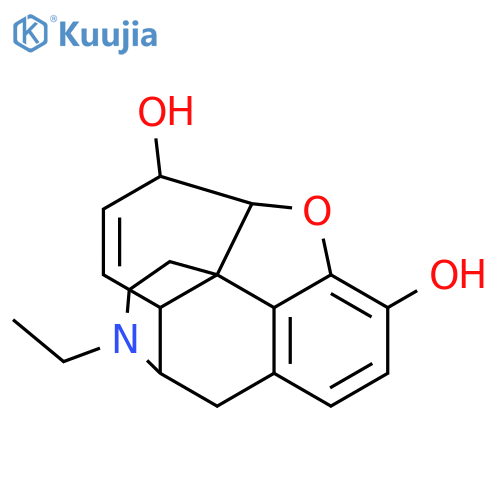N-Ethylnormorphine structure