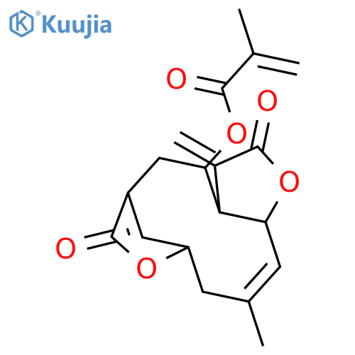 Deoxyelephantopin structure