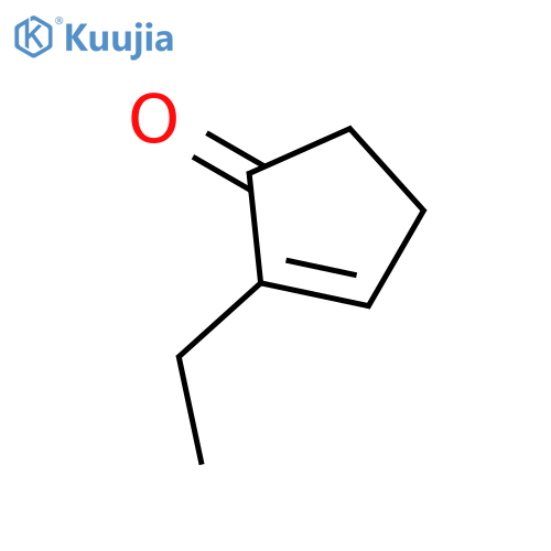 2-ethylcyclopent-2-en-1-one structure