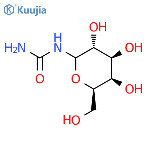 Urea,D-galactopyranosyl- (9CI) structure