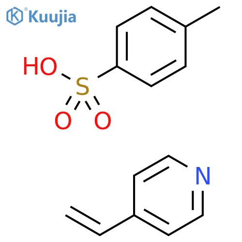 POLY(4-VINYLPYRIDINIUM P-TOLUENESULFONATE)) structure