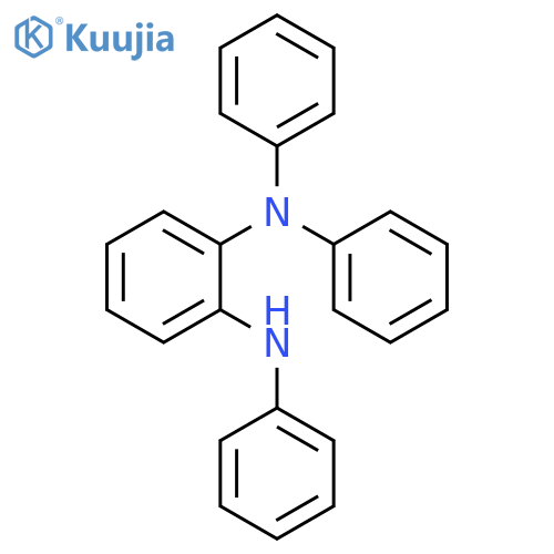 1,2-Benzenediamine, N1,N1,N2-triphenyl- structure