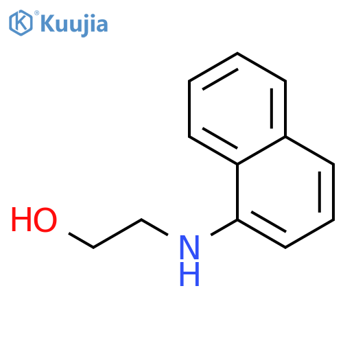 Ethanol,2-(1-naphthalenylamino)- structure