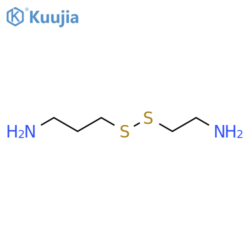 3-[(2-Aminoethyl)disulfanyl]propan-1-amine structure