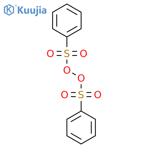 Peroxide,bis(phenylsulfonyl) (9CI) structure