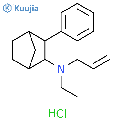 Bicyclo[2.2.1]heptan-2-amine,N-ethyl-3-phenyl-N-2-propen-1-yl-, hydrochloride (1:1) structure
