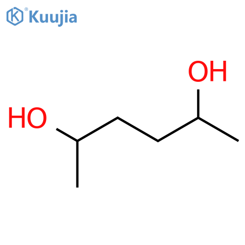 Hexane-2,5-diol structure