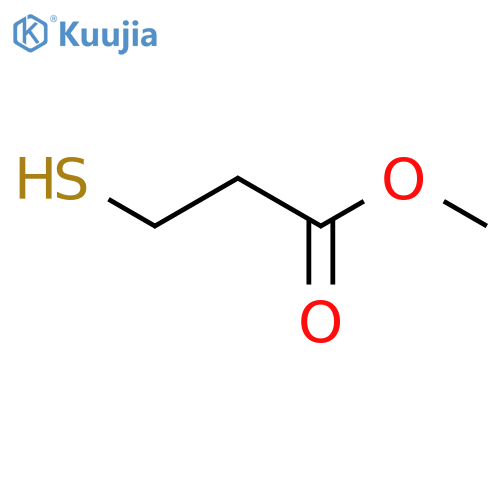 methyl 3-sulfanylpropanoate structure