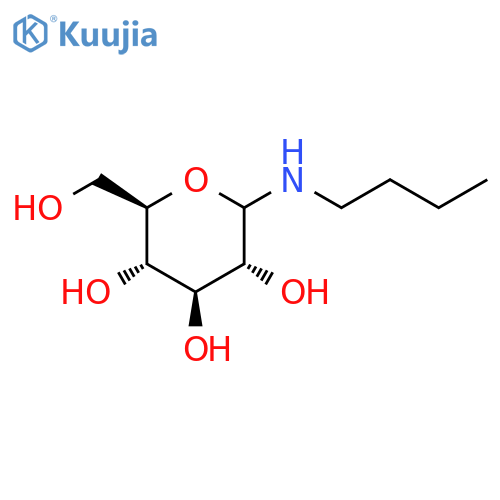 N-Butyl-D-glucopyranosylamine structure