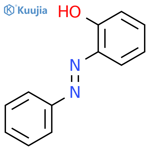 Phenol, (phenylazo)- structure
