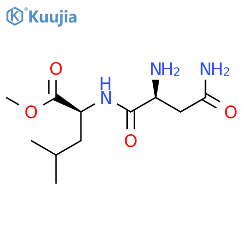 L-Leucine, L-asparaginyl-, methyl ester structure