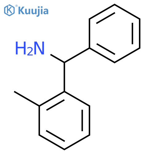1-(2-methylphenyl)-1-phenylmethanamine structure