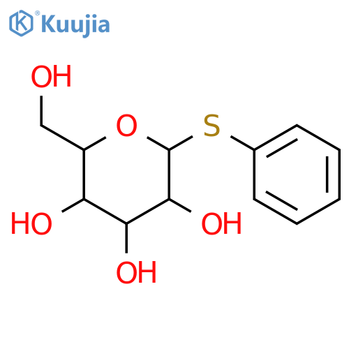 Phenyl b-D-Thioglucopyranoside structure