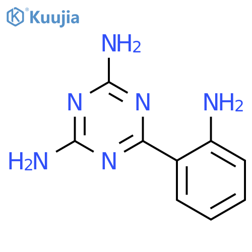 1,3,5-Triazine-2,4-diamine,6-(2-aminophenyl)- structure